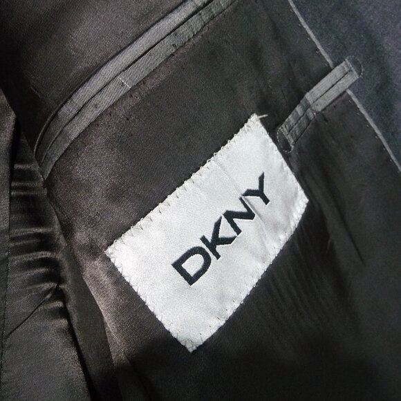 DKNY BLAZER SUIT JACKET WOOL SIZE 40R - Picture 10 of 14